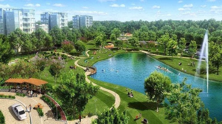 Tiện ích Ecopark Hoa Lư Ninh Bình quảng trường trung tâm
